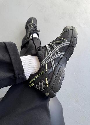 Asics gel-kahana 8 black/green gore-tex