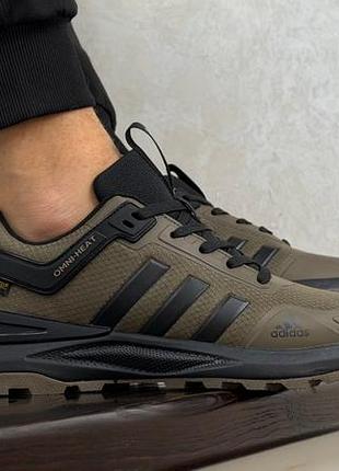 Мужские кроссовки adidas terrex tracefinder 2 коричневые ( термо )