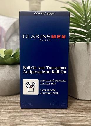 Оригінальний чоловічий дезодорант-антиперспирант clarins men antiperspirant roll-on💙