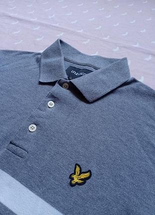 Поло футболка lyle scott