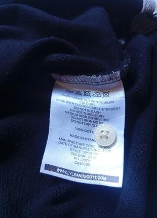Поло футболка lyle scott 7