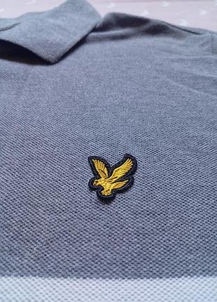 Поло футболка lyle scott 3