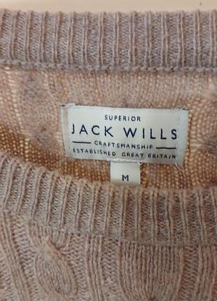 Кофта jack wills, размер м.100 %шерсть. 3