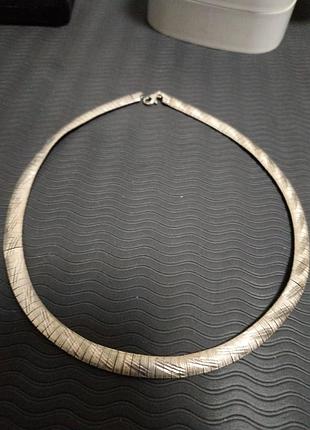 Колье серебро 925