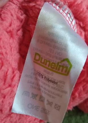 Плюшевое худи плед dunelm 5