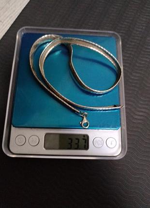 Колье серебро 925 7