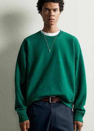 Світшот зелений pull & bear