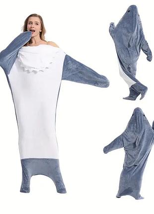 Кігурумі піжама акула shark blanket 155-176 см