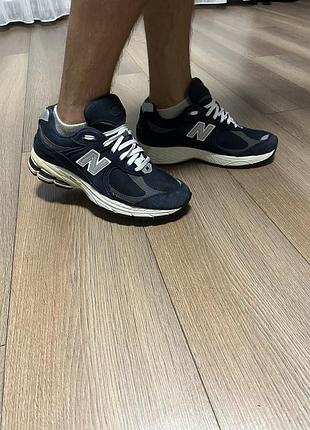 Кросівки чоловічі new balance 2002r сині