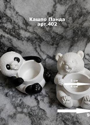 Кашпо панда 6,5х9 см