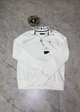 Кофта ralph lauren біла/чорна 4