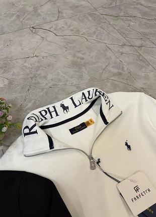 Кофта ralph lauren біла/чорна 6
