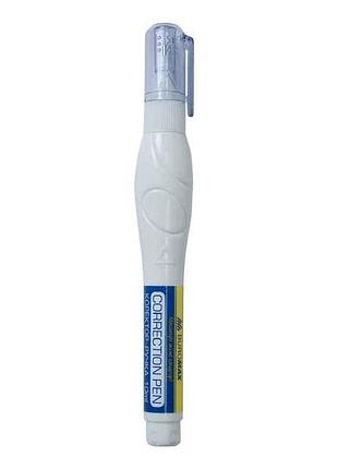 Коректор-ручка 10 мл. мет. кончик( 12 шт в уп) bm.1036 тм buromax