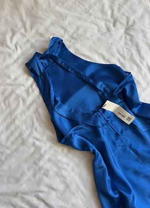 Атласна сукня zara 3