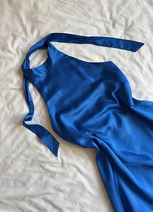 Атласна сукня zara 2
