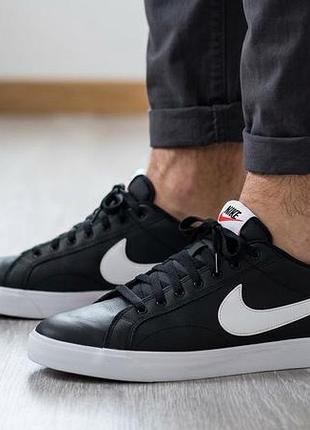 Шкіряні чоловічі кросівки nike