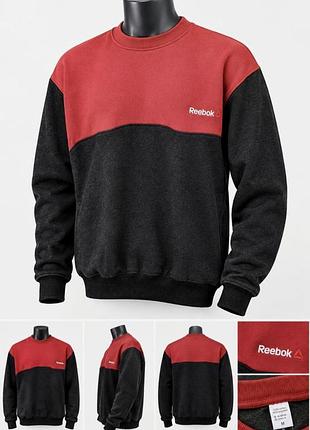 Батник мужской теплый на флисе reebok ( l размер )