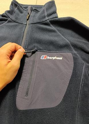 Толстовка чоловіча berghaus флісова синя 2