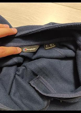 Толстовка чоловіча berghaus флісова синя 4