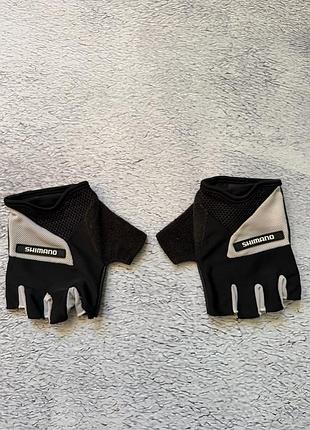 Велоперчатки shimano, l-xl розмір