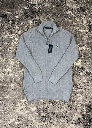 Чоловіча кофта polo ralph lauren сіра