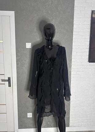 Напівпрозора сукня великого розміру батал h&m, xxxxxl 58р