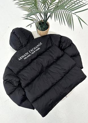 Пуховик armani exchange milano puffer jacket