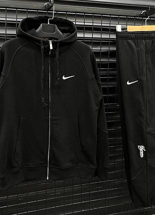 Чоловічий спортивний костюм nike air max чорний