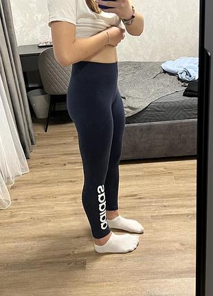 Лосини темно-сині adidas 4