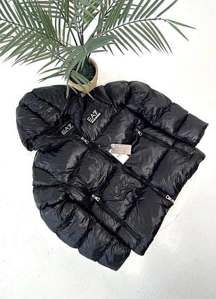 Пуховик emporio armani ea7 glossy puffer