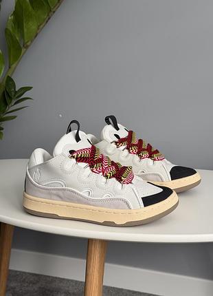 Кросівки lanvin paris curb sneakers white 21le110