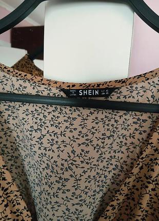 Платье короткое летнее shein 3