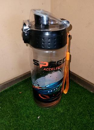 Спортивна пляшка для води speed / accelerate, 20 см (ідеальний стан)