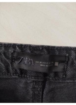 Серые джинсы прямые zara 2