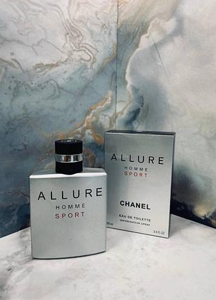 Духи chanel allure homme sport eau de toilette 100 мл для мужчин