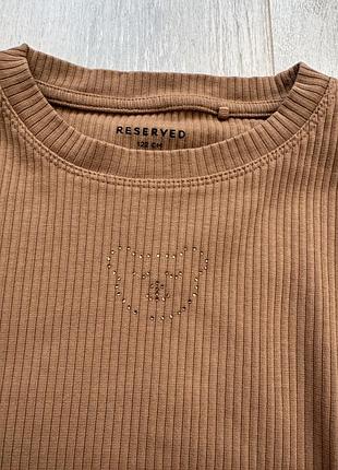 Кофта в рубчик reserved 116/122 2