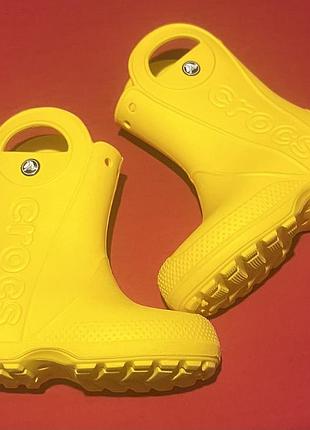 Crocs оригінал чоботи унісекс с10 стан, як нові р.27-28 17см