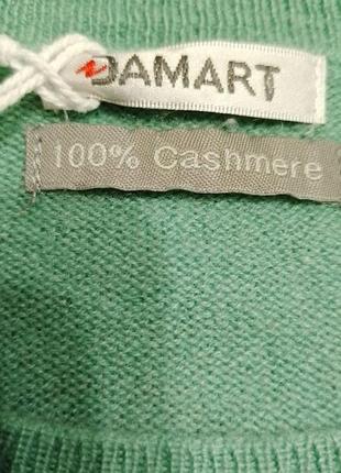 Кашемировый свитер джемпер damart 7