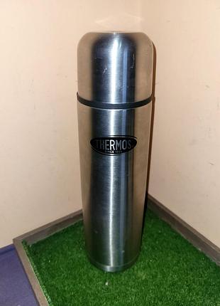 Оригинальный термос thermos light &amp; compact 1l (идеальное состояние)
