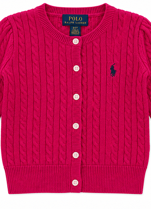 Кардиган polo ralph lauren для девочки, размер 3t