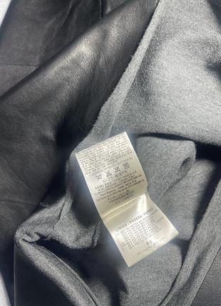 Diesel black gold кожаное платье мини 6