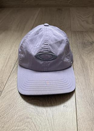 Кепка жіноча oakley нейлонова бузкова