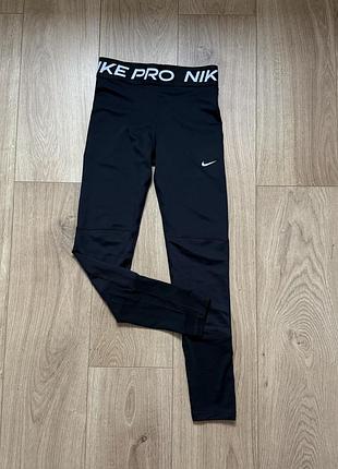 Лосіни жіночі nike pro чорні