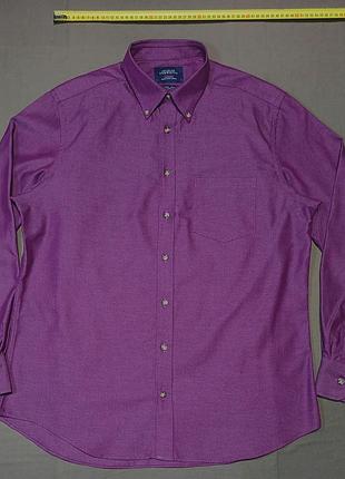 Воротник 43 см charles tyrwhitt size l 
фиолетовая рубашка slim fit