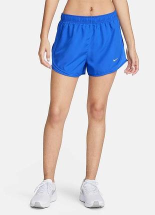 Жіночі спортивні шорти насичено-синього кольору від nike розмір s