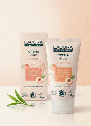 Успокаивающий дневной крем для лица lacura nature (crema de día calmante). 50 мл.