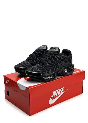 Жіночі кросівки nike air max plus all black reflective