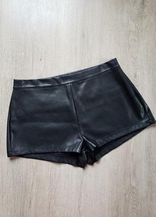 Шорты asos эко кожа 16 р-ру.