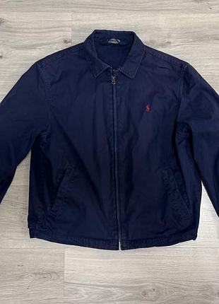 Куртка чоловіча polo ralph lauren синя розмір l