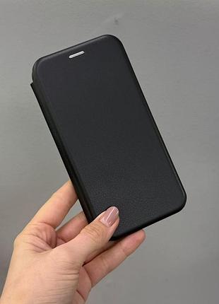 Захисний чохол-книжка для samsung a57 5g, якісний чохол-книжка для телефона samsung a57 5g із захистом екрана (чорний)